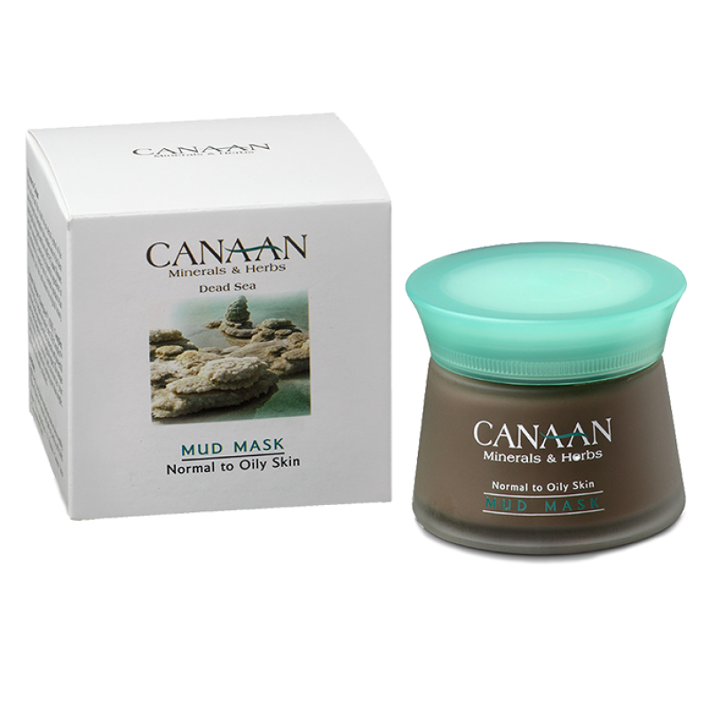 Canaan / Омолаживающая грязевая маска для лица с минералами Мертвого моря и экстрактом водорослей, 50 мл