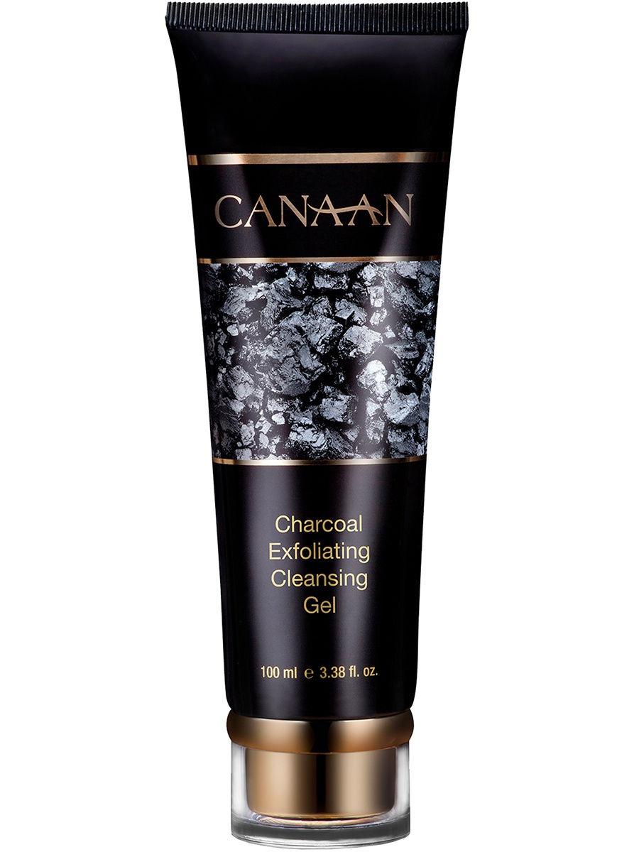 Canaan / Отшелушивающий и интенсивно очищающий угольный гель для сужения пор и снятия отечности, 100 мл