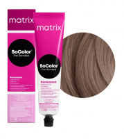 Matrix Краска для волос Matrix SoColor Pre-Bonded 8MA светлый блондин мокка пепельный 90 мл