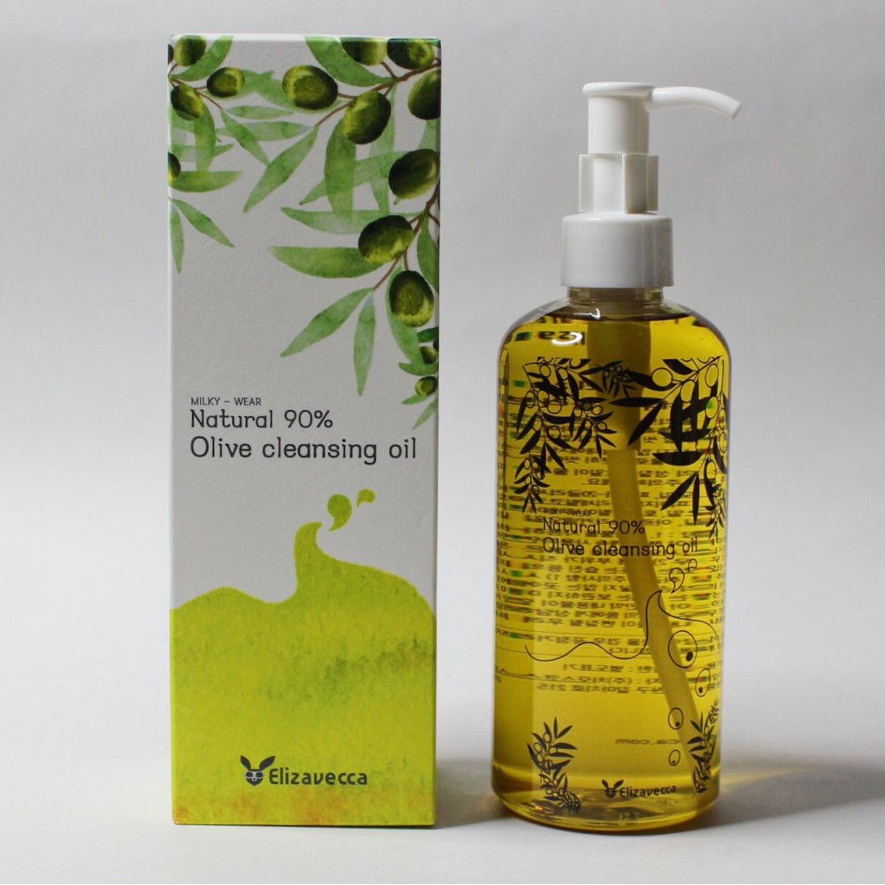 Elizavecca Гидрофильное масло с оливой 90% Natural 90% Olive Cleansing Oil	300мл