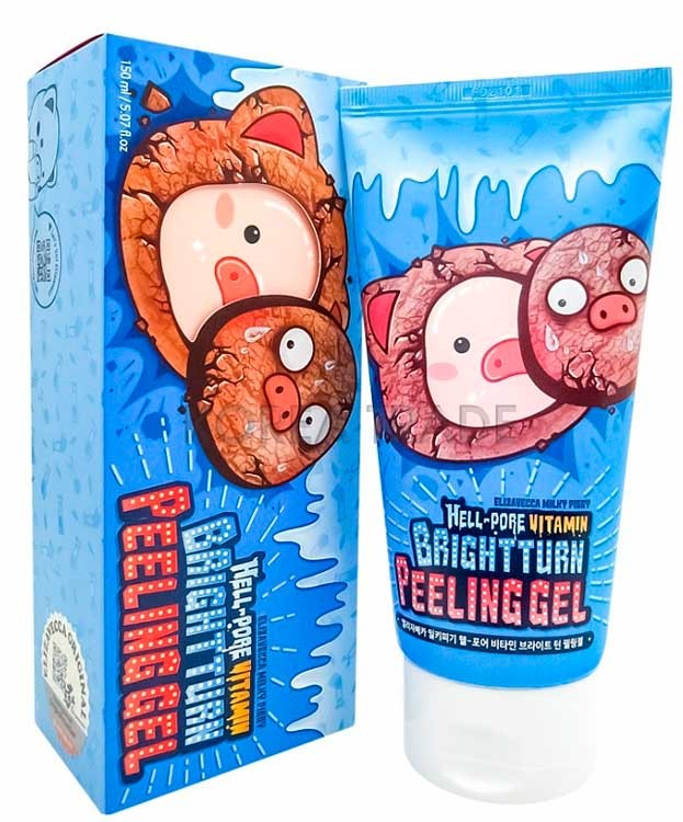 Elizavecca Витаминный пилинг-скатка для тусклой кожи Milky Piggy Hell Pore Vitamin Brightturn Peeling Gel	150мл