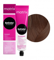 Matrix Краска для волос Matrix SoColor Pre-Bonded 4MA шатен мокка пепльный 90 мл