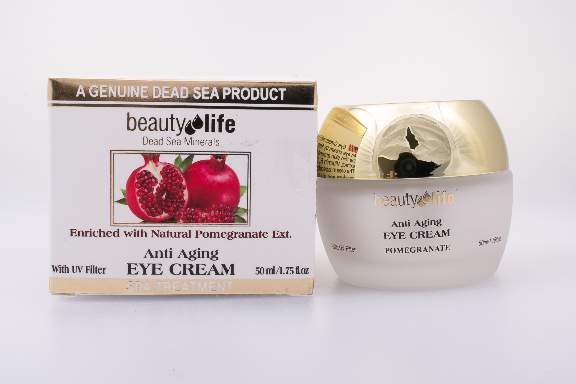 Beauty Life cosmetics. Дневной увлажняющий крем для сухой кожи с экстрактом граната,  50 мл