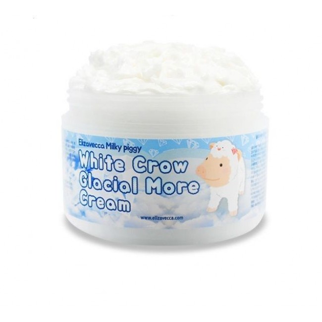 Elizavecca Milky Piggy White Crow Glacial More Cream Осветляющий крем для лица	100г