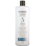 Nioxin Очищающий шампунь (Система 5) 1000мл.Для средних/жестких, хим.обработанных/натуральных (нормальных/с тенденцией к выпадению)