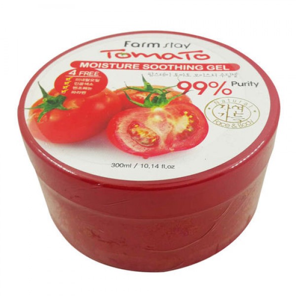 Увлажняющий, успокаивающий многофункциональный гель с томатом, 300мл, FarmStay