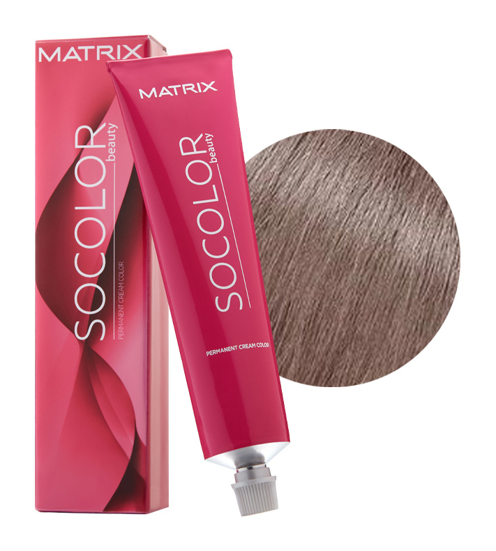 MATRIX Краска для волос Socolor.Beauty 8VM светлый блондин перламутровый мокка 90мл