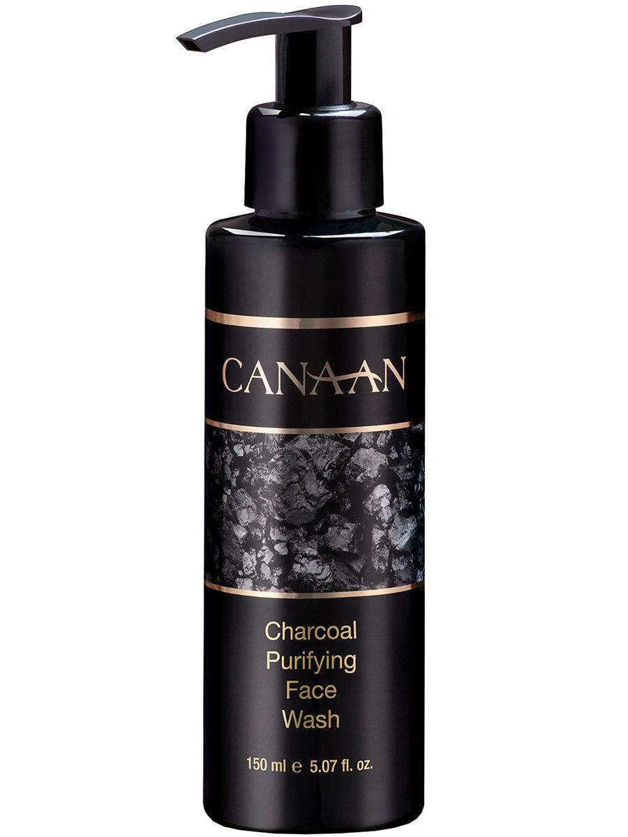 Canaan / Глубоко очищающее средство для умывания, насыщенное углем, ромашкой, грейпфрутом и пантенолом, 150 мл