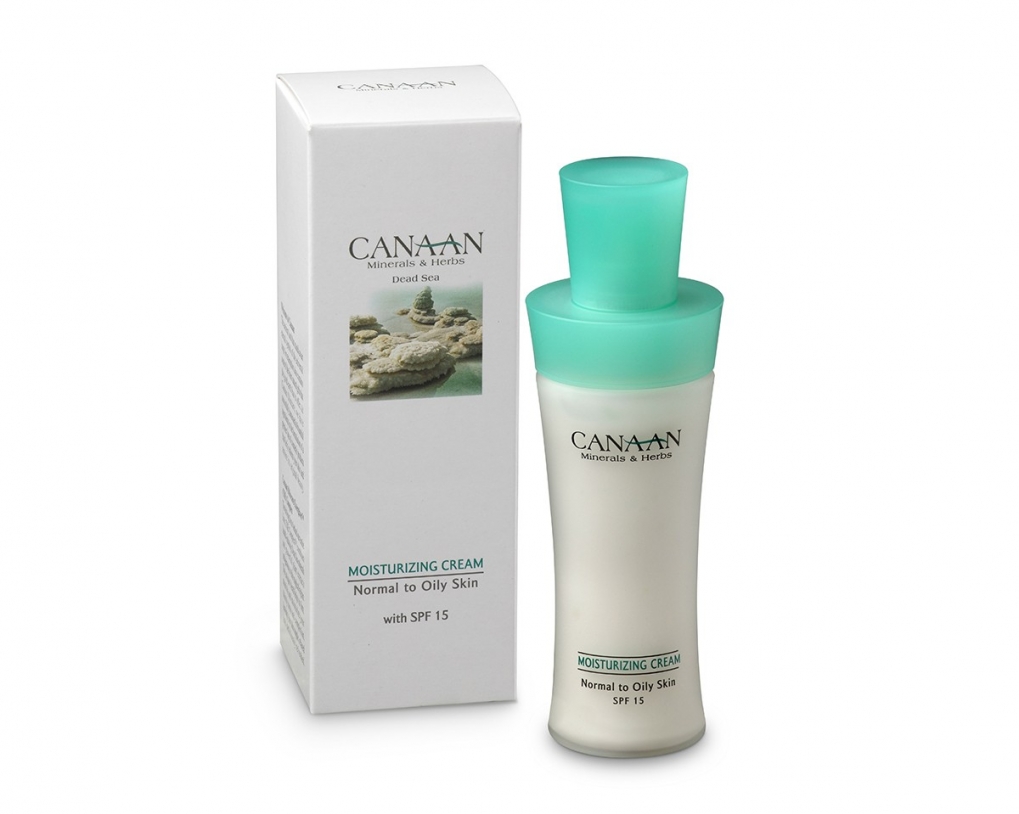 Canaan / Омолаживающий увлажняющий крем для нормальной и жирной кожи SPF 15 с Витаминами С и Е, 50 мл