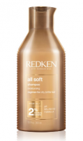 REDKEN /  Шампунь с аргановым маслом для сухих и ломких волос Redken All Soft Shampoo