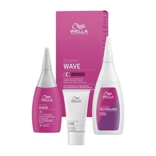 Wella   CREATINE+ WAVE набор для для окрашенных и чувствительных  волос		30/75/100