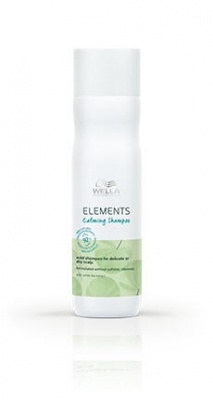 Успокаивающий шампунь для сухой кожи головы Wella Elements Calming Shampoo 250 мл