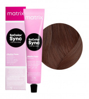 Matrix Краска для волос Matrix SoColor Sync Pre-Bonded 6M блондин мокка темный 90 мл