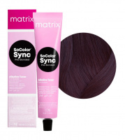 Matrix Краска для волос Matrix SoColor Sync Pre-Bonded 5VV cветлый шатен глубокий перламутровый 90 мл