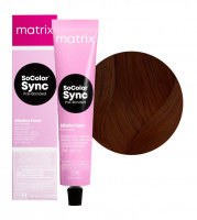 Matrix Краска для волос Matrix SoColor Sync Pre-Bonded 6BR темный блондин коричнево-красный 90 мл