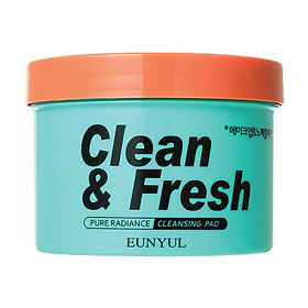 Очищающие диски для снятия макияжа, Clean & Fresh Pure Radiance Cleansing Pad, 170мл, EUNYUL