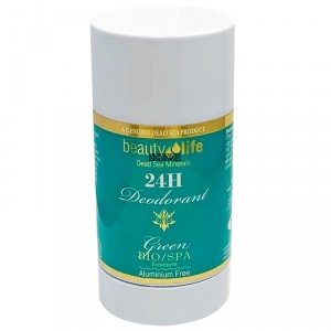 Освежающий прозрачный дезодорант -стик Грин с витаминами А+Е,  Deodorant Stick Green, Aroma Dead Sea.