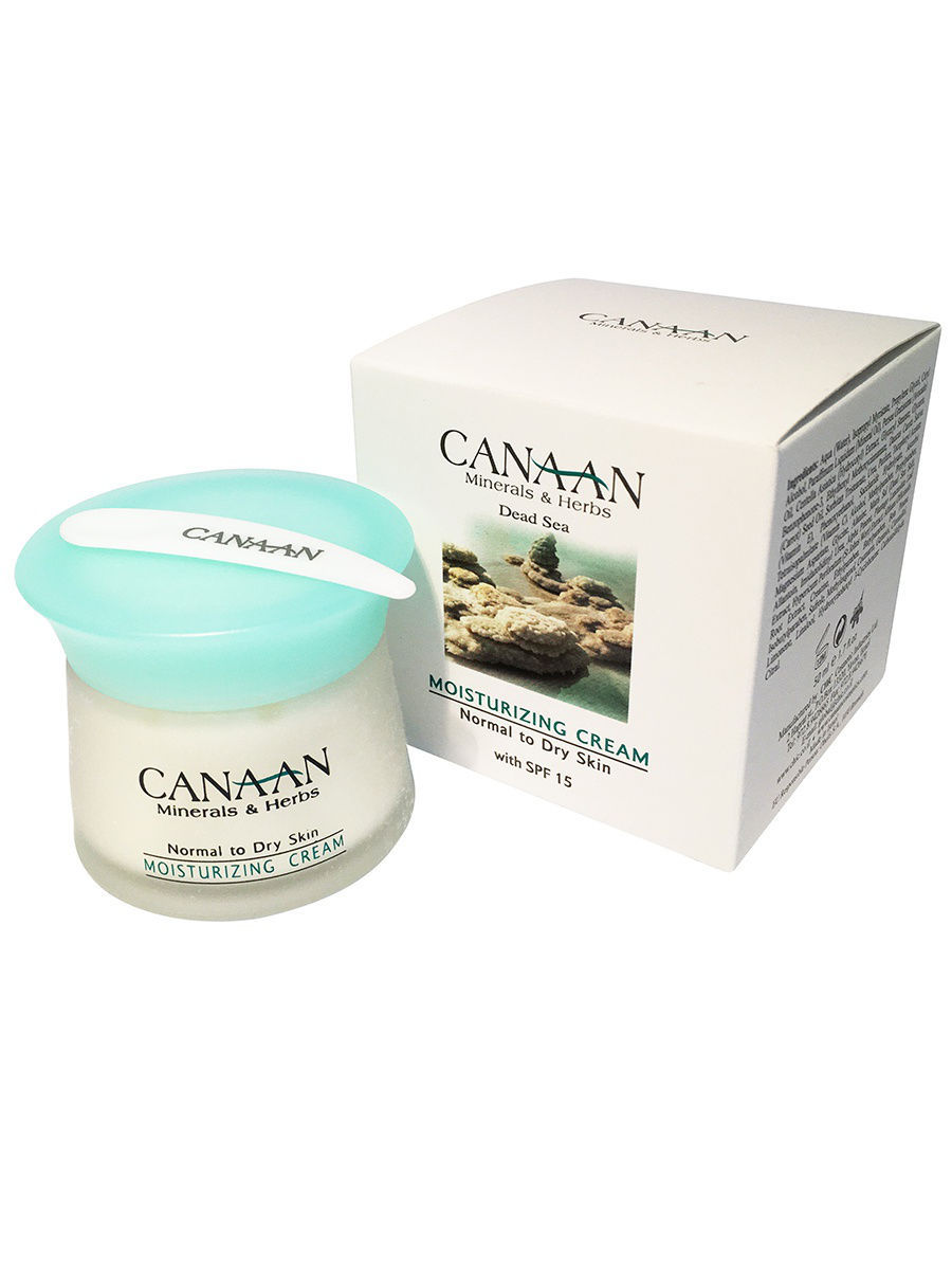 Canaan / Омолаживающий увлажняющий крем для нормальной и сухой кожи SPF 15 с Витаминами С и Е, 50мл