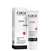 GIGI / Маска для глубокого очищения пор / ACNON Pore purifying mask 50 мл