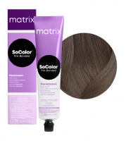 MATRIX Краска для волос Matrix SoColor Pre-Bonded 505NA светлый шатен натуральный пепельный 90 мл