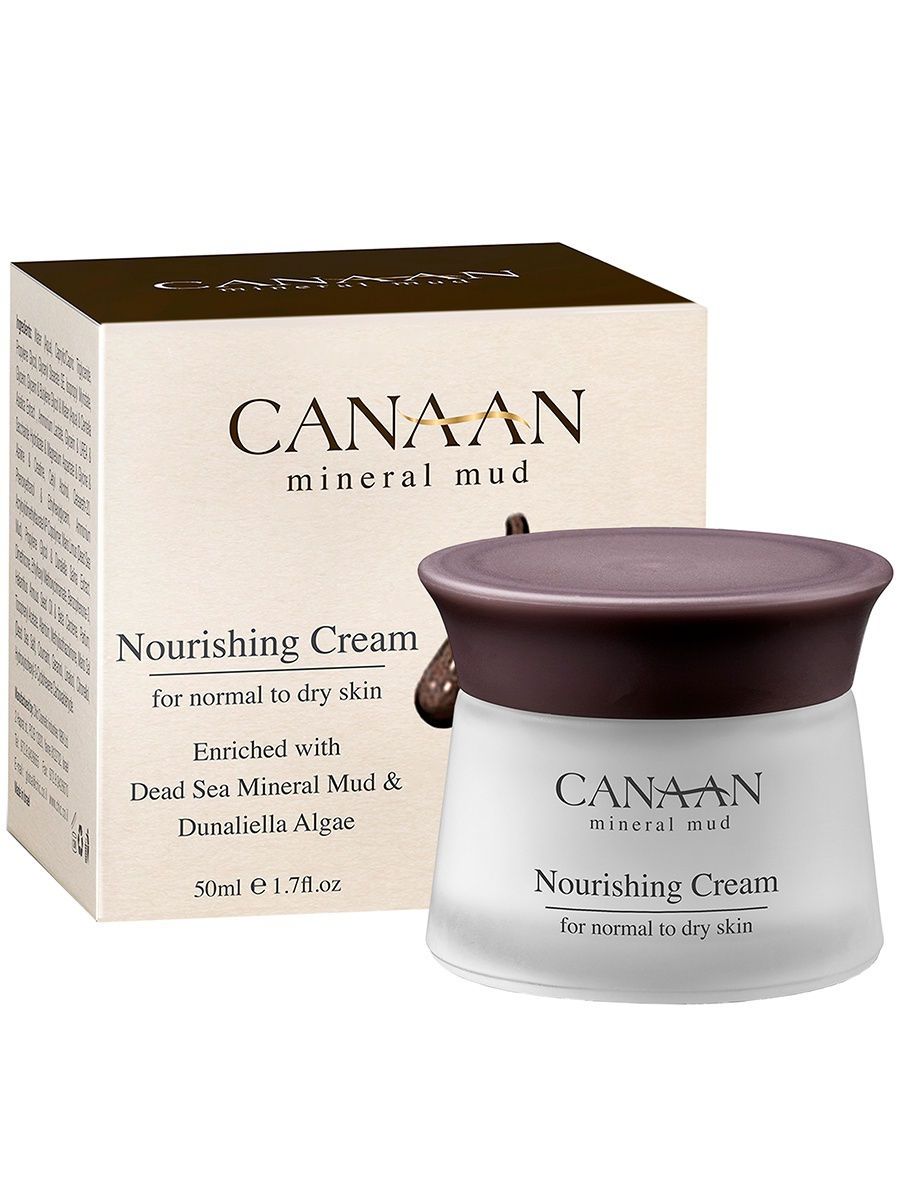 Canaan / Питательный грязевой антиоксидантный противовоспалительный крем для сухой, чувствительной и нормальной кожи, 50 мл