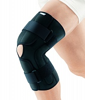 ORLETT/ Бандаж на колено ортопед. с полицентрическими  шарнирами, разъемный, Cогревающий арт. RKN-203