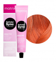 Matrix Краска для волос Matrix SoColor Sync Pre-Bonded 6RC+ блондин красно-медный темный 90 мл
