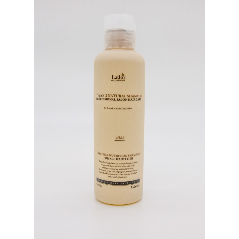 La'dor Шампунь с натуральными ингредиентами Triplex Natural Shampoo 530мл