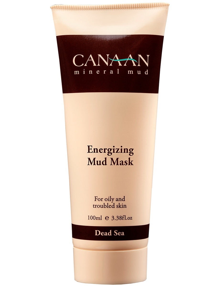 Canaan / Бодрящая грязевая маска анти-акне, анти-купероз, анти-жир для жирной и проблемной кожи, 100 мл