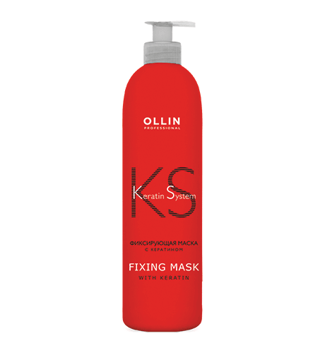 OLLIN Keratine System Фиксирующая маска с кератином 500мл