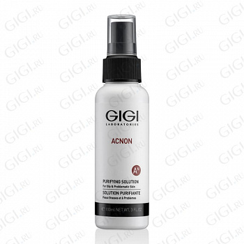GIGI / Эссенция-спрей дезинфицирующая для пробл. и  жирн. кожиI Acnon Purifying Solution, 100 мл