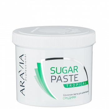 ARAVIA Professional Сахарная паста для депиляции Тропическая средней консистенции, 750 г.