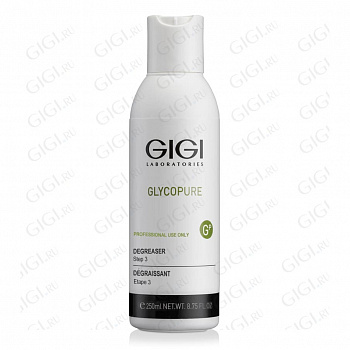 GIGI /  Лосьон обезжириватель для подготовки к пилингу  Glycopure Enzyme Peeling, Step 2,  250 мл