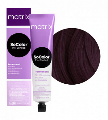 MATRIX Краска для волос Matrix SoColor Pre-Bonded 506NV темный блондин натуральный теплый 90 мл