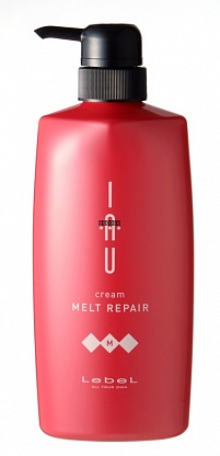 LEBEL Аромакрем для волос тающей текстуры для увлажнения IAU cream MELT REPAIR 600 мл
