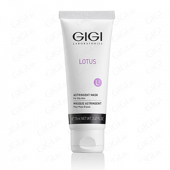 GIGI / Маска поростягивающая GIGI Lotus Beauty Astringent Mask, 75 мл