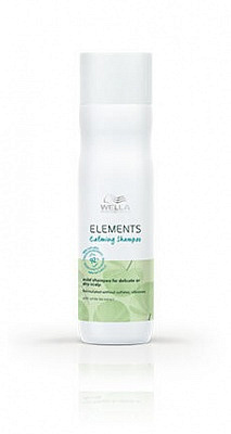 Успокаивающий шампунь для сухой кожи головы Wella Elements Calming Shampoo 250 мл