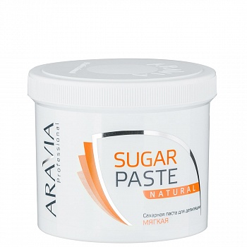 ARAVIA Professional Сахарная паста для депиляции Натуральная мягкой консистенции, 750 г.