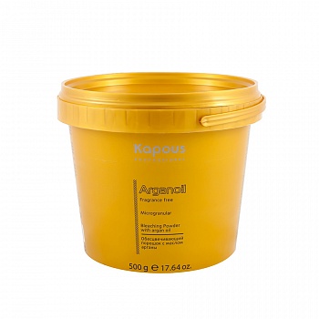 Обесцвечивающий порошок с маслом арганы серии "Arganoil", 500 гр