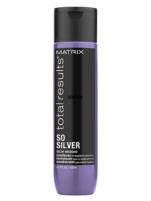 MATRIX / Кондиционер для нейтрализации желтизны Total Results Color Obsessed So Silver Shampoo, 300 мл