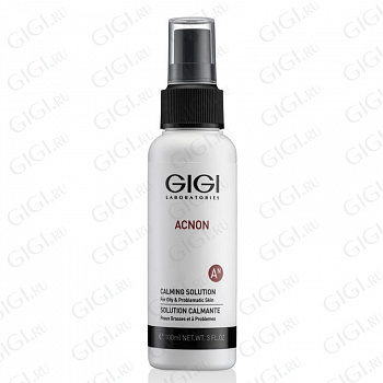 GIGI / Эссенция-спрей успокаивающая, увлажнаяющая для проблемной и жирной кожи Acnon Calming solution , 100 мл