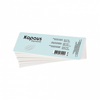 Полоска для депиляции Kapous, спанлейс, 7*20см, 100 шт/уп