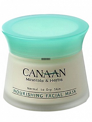 Canaan Minerals & Harbs, Питательная маска  для нормальной и сухой кожи лица, 50 мл