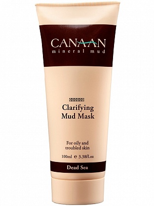 Canaan / Грязевая маска для очистки пор и осветления с Розмарином для нормальной и проблемной кожи, 100 мл