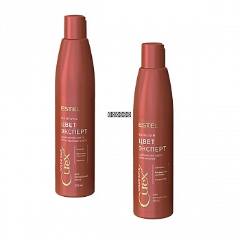 Шампунь "Цвет-эксперт" для окрашенных волос CUREX COLOR SAVE (300 мл)