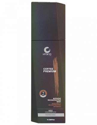 H-TOKYO PRO/ Кератин "Максимальное выпрямление и восстановление" Coffee Premium All Liss Шаг 2,