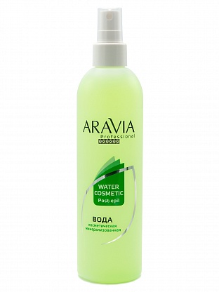 ARAVIA Professional Вода косметическая минерализованная с мятой и витаминами, 300 мл.
