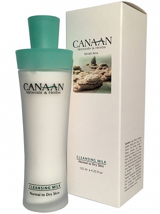 Canaan / Очищающее молочко для нормальной и сухой кожи, 125 мл.