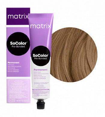MATRIX Краска для волос Matrix SoColor Pre-Bonded 506NW темный блондин натуральный теплый 90 мл