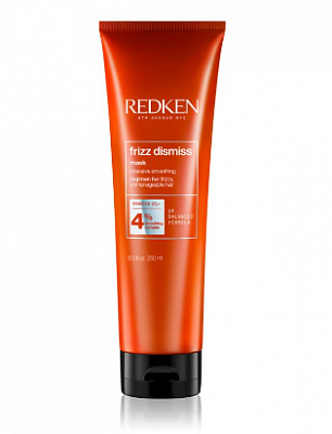 REDKEN / Питательная маска для непослушных склонных к пушению волос Redken Frizz Dismiss Mask 250 мл